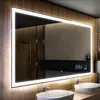Artforma Zrcadlo do koupelny s led osvětlením L01 140x70 cm Náhled obrázku produktu 1