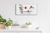 Wohnzimmer-Bild Leinwand Uhr 60x30 Traditionelle japanische Produktbild-Vorschau 3