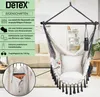 DETEX® Hängesessel bis 150kg Belastbar mit Flaschenhalter Produktbild-Vorschau 3