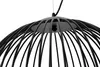 Close-up view of the top part of a black pendant lamp. Produktbild-Vorschau
