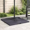 vidaXL Piastra di peso per ombrellone in granito nero Anteprima dell’immagine prodotto 2