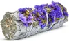 Aromantra - Weißer Salbei Bündel mit lila Sinuata Blüten Produktbild-Vorschau 1
