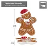set di 2 piatti per biscotti di pan di zenzero Candyman Anteprima dell’immagine prodotto 6
