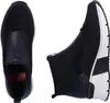 Two black high-top sneakers are shown against a white background. Produktbild-Vorschau