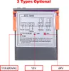 A close-up view of the front panel of a digital temperature controller, showing wiring terminals and labels. Produktbild-Vorschau