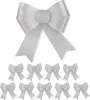 Fiocchi Relaxdays, set da 10, grandi fiocchi decorativi, Anteprima dell’immagine prodotto 1