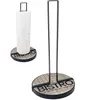 com-four® Küchenrollenhalter stehend - Papierrollenhalter Produktbild-Vorschau 1