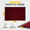 Entrando Fußmatte 60x90 cm in Rot Schwarz - waschbar, Produktbild-Vorschau 2