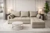AX LIVING Ecksofa ELIF Beige mit Schlaffunktion L-Form, Produktbild-Vorschau 1