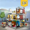 LEGO® Creator Stadthaus mit Zoohandlung & Café, 31097 Produktbild-Vorschau 4