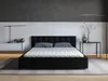 Furmeb24 Polsterbett HUGO - 140 x 200 cm - AMV4322 schwarz Produktbild-Vorschau 3