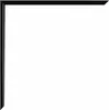 A black picture frame corner on a white background. Produktbild-Vorschau