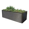 PRIMEYARD Carré potager surélevé LUCA, acier, anthracite Voir les images du produit 1