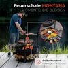 Multifunkční ohniště "MONTANA X" s grilovacím roštem 60 cm Náhled obrázku produktu 20