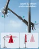 SONGMICS Sonnenschirm Ø 300 cm Sonnenschutz UPF 50+ Produktbild-Vorschau 6