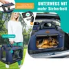 LOVPET® Hundebox Hundetransportbox faltbar Inkl.Hundenapf Produktbild-Vorschau 3