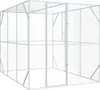 vidaXL Klec pro ptáky antracitová 210 x 304 x 213 cm Náhled obrázku produktu 1