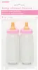 Favours Babyfläschchen Pink 2 Stück Babyparty Dekoration Produktbild-Vorschau 2
