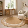 Naturfaser Teppich Handgefertigt Jute Salsa Creme Beige Produktbild-Vorschau 1