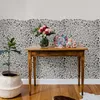 Große Malschablonen M 43x64 cm, Holz Terrazzo Retro Muster, Produktbild-Vorschau 2