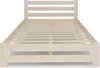 Holzbett 120x200 cm mit Lattenrost Modern Bett Bed Kiefer Produktbild-Vorschau 5