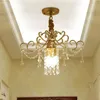 Kronleuchter, Kristalldeckenleuchten, goldene LED Produktbild-Vorschau 4