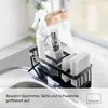 Organizér do dřezu Yamazaki Black Náhled obrázku produktu 9