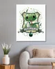Zuty - Malen nach Zahlen - SLYTHERIN (HARRY POTTER), 40x50 Produktbild-Vorschau 2