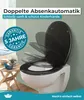 Calmwaters® Premium Toilettendeckel Schwarz einfache Produktbild-Vorschau 3