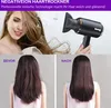 A collage showing a woman with a hairdryer, and before and after images of hair. Produktbild-Vorschau