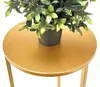 DanDiBo Blumenhocker Metall Gold Rund 70 cm Blumenständer Produktbild-Vorschau 4