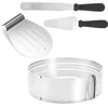 Fiqops torta set server torta taglio aiuto torta accessorio Anteprima dell’immagine prodotto 1