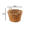 Kobolo Holztrage Holzkorb für Kaminholz - Rattan Lacak mit Produktbild-Vorschau 3
