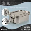 Dimono Premium Edelstahl Lunchbox 2400 ml - 100% Produktbild-Vorschau 3