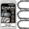 3 catene per motosega 35 cm 1,3 mm 3/8" 50 TG per Dolmar Anteprima dell’immagine prodotto 1