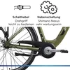 Zündapp Z600 City E Bike Damen 28 Zoll khaki Produktbild-Vorschau 7