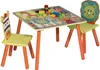 WOLTU Kindertisch mit 2 Stühle, Massivholz Beinen, für Produktbild-Vorschau 2