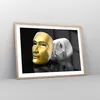 Gerahmtes Poster - Rahmen in heller Eiche - Maske Theater Produktbild-Vorschau 8