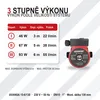AVANSA 15-6/130 oběhové čerpadlo pro topení 230 V – DN15 Náhled obrázku produktu 2