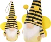 Gnome gnome žlutá včela 20cm přívěsek jarní dekorace Náhled obrázku produktu 1