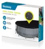 Bestway® PVC-Abdeckplane 418 x 230 cm, schwarz, oval Produktbild-Vorschau 2