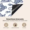 KitchenYeah© Herdabdeckplatte Fisch - Skandinavien - Muster Produktbild-Vorschau 5