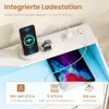Commode COSTWAY, meuble de rangement avec éclairage LED, Voir les images du produit 7