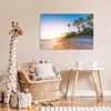 MuchoWow® Poster Palmen am Strand bei Sonnenaufgang 90x60 Produktbild-Vorschau 7