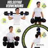 Paire d'haltères courts réglables de 30 kg Maxifit (51-135 Voir les images du produit 5