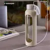 Bouteille en verre Wessper avec housse en silicone – 0,5 L Voir les images du produit 6
