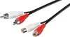 Wentronic AVK 125-500 5.0m, 5 m, 2 x RCA, 2 x RCA, Schwarz Produktbild-Vorschau 2