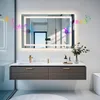 Vrygle LED Badspiegel 100x70 cm mit Beleuchtung, Bluetooth, Produktbild-Vorschau 6