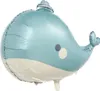 Fóliový balón, Waal blau, približne 71 x 60 cm Náhľad obrázku produktu 2
