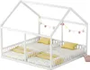 90 x 200 Einzelbetten,Kinderbett(Weiss) flache Betten, Produktbild-Vorschau 1